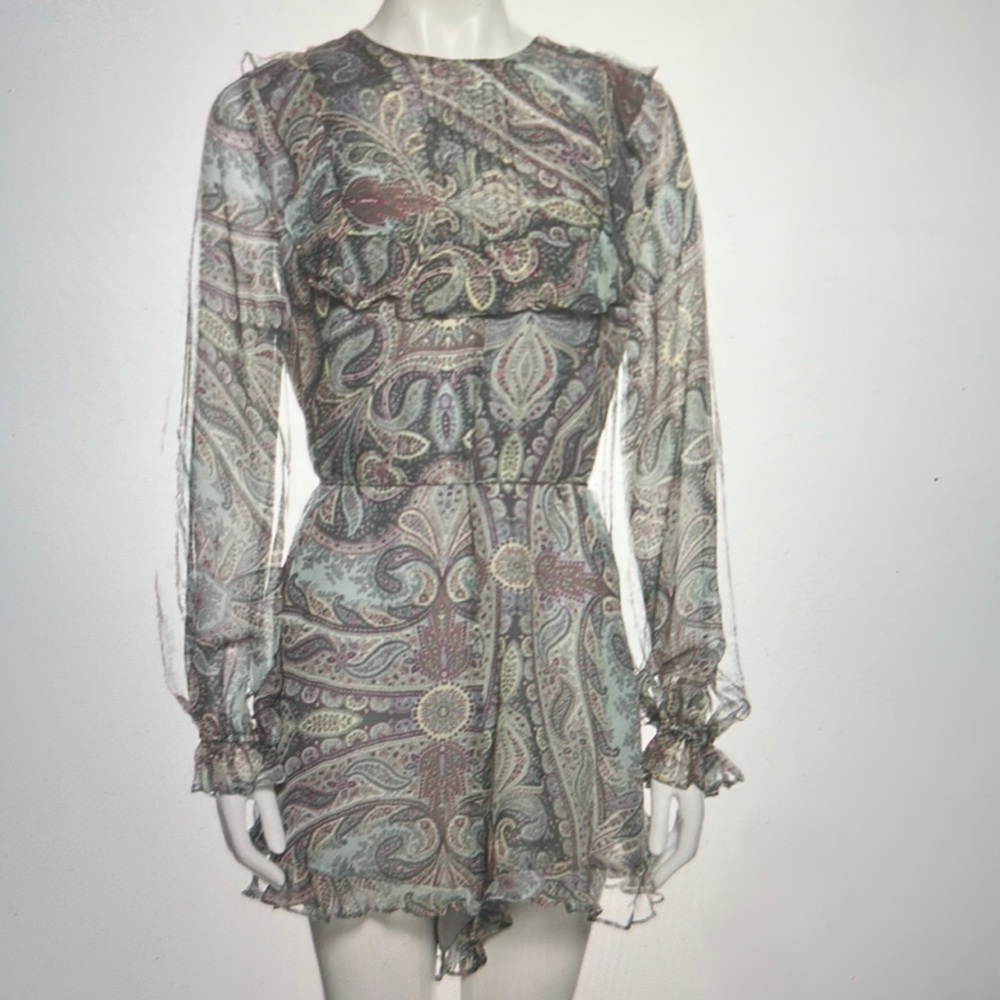 Zimmerman shorts romper silk Size 3 in brand size